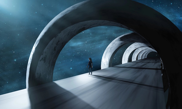 Space Elevators, Shielded Planets, and Area 51, Oh My! by Lucy Varna